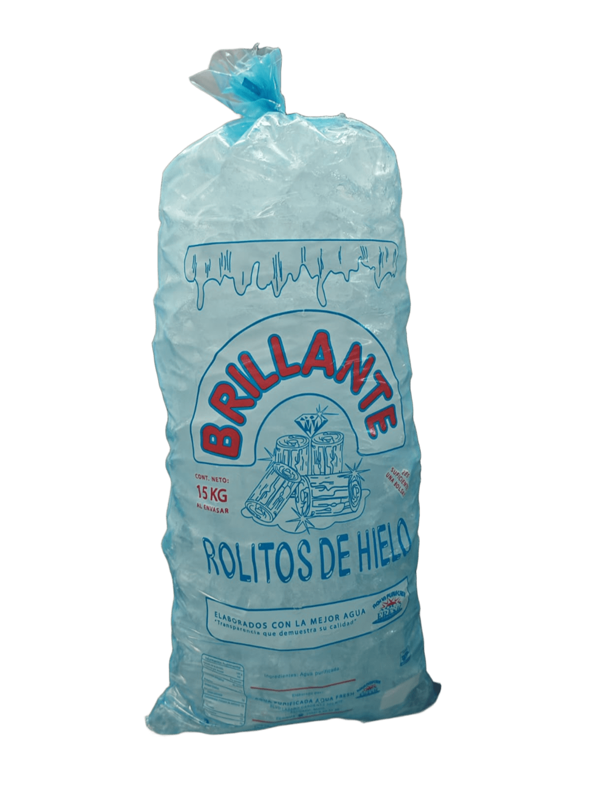 Hielo rolito 15 kg